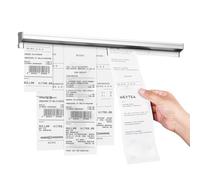 YCHYAN 30cm Restaurant Order Voucher Holder Ticket, Autocollant Support Bon de Commande, un Marqueur peut Être Placé sur le Dessus, Convient aux Restaurants, aux Bars et aux Bureaux