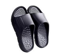 YCKEGEW Chaussons De Massage pour La Réflexologie Et L'acupression Sandales Décontractées pour Femmes Et Hommes, Chaussons De Gymnastique À Enfiler, Sandales De Massage Anti-Stress(Nero,36-37 EU)