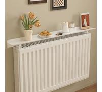 Yclty Etagere Radiateur en Alliage d'aluminium avec Pieds, Tablette Radiateur sans Percer, Cache Radiateur aux Angles Arrondis - Charge Maximale : 25 kg(60cm/24in)