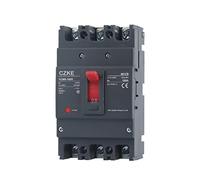 YCM8-160S 3P AC400V 25/18kA MCCB Disjoncteur à boîtier moulé fixe Protection de distribution d'alimentation Protecteurs de fuite à la terre (Color : 3p, Size : 63A)