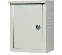 YCNLYSSR Boîte de jonction, boîtier électrique Mural en Acier, résistant aux intempéries, intérieur/extérieur, avec Serrure et Plaque de Montage, Armoire de Commande pour Compteur