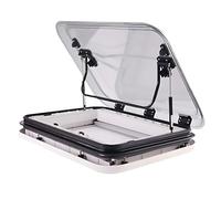 YCNLYSSR Camper Window Replacement Skylight,RV Roof Maintenance Kits,with LED Light,with Nets&Sunshade,for RV Caravan Motorhome.500/700/800 X500 Mm. 500 * 500mm