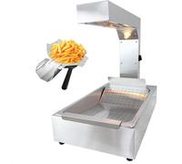 YCNLYSSR Lampe chauffante pour Aliments 1 000 W avec égouttoir Amovible, Chauffe-Frites, Chauffe-Plats Professionnel, Chauffe-Poulet Frit
