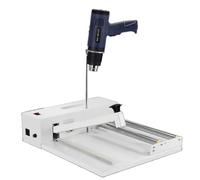 YCNLYSSR Machine de Film rétractable avec Pistolet à air Chaud, thermoscelleuse de Film rétractable pour Film PVC POF, thermoscelleuse Manuelle Scellage et découpe simultanés (Taille : 30cm)