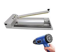 YCNLYSSR Machine de scellage d'emballage rétractable pour Film PVC POF, thermoscelleuse Manuelle avec Fonction de scellage simultané
