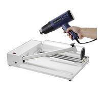 YCNLYSSR Machine d'emballage rétractable Manuelle avec Pistolet Thermique pour Film PVC POF, scellage et découpe simultanés pour Un Emballage Efficace