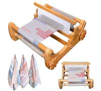 YCNLYSSR Métier à Tisser en Bois, densité de Tissu réglable, Machine à Tisser Artisanale multifonctionnelle de Bureau, pour Jeux en Famille