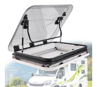 YCNLYSSR RVs Ventilation Motorhome Roof Cover RV Roof Maintenance Kits with Integrated Black Out Blind & Fly Net for Caravan Motorhome Van Conversion,800x500