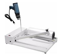 YCNLYSSR Thermoscelleuse, Machine d'emballage rétractable avec Pistolet Thermique, thermoscelleuse pour Film PVC POF, thermoscelleuse Manuelle, scellage et découpe simultanés (Taille : 60 cm)