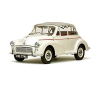 YCNXEB 1 12 pour Morris Cabriolet Voiture Vintage Alliage Modèle Adulte Souvenir Objets De Collection Décoration Cadeau Répliques Miniatures(White)