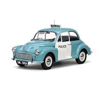 YCNXEB 1 12 pour Morris Police Britannique Modèle De Voiture Vintage en Alliage Adulte Souvenir De Collection Répliques Miniatures(Noir)