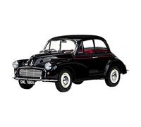 YCNXEB 1 12 pour Morris Police Britannique Modèle De Voiture Vintage en Alliage Adulte Souvenir De Collection Répliques Miniatures(Bleu)