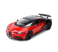 YCNXEB 1 18 for Bugatti Chiron Sports Static Diecast Vehicles Collection Modèle De Voiture Jouets Répliques Miniatures(Rouge)