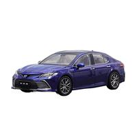 YCNXEB 1 18 pour Toyota Camry 2021 Bleu Hybride Édition Alliage Moulage sous Pression Modèle Décoration Collection Affichage Répliques Miniatures