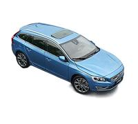 YCNXEB 1 18 pour Volvo V60 T5 Alliage Modèle Voiture Moulé Pression pour Enfants Cadeaux Noël Collection Décoration Ornements Répliques Miniatures(Bleu)
