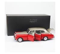 YCNXEB 1 18 Simulation pour Rolls-Royce Phantom Alloy Classic Luxury Car Model Diecast Vehicles Collection Ornements Répliques Miniatures(Red B)