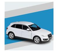 YCNXEB 1 24 pour Q5 SUV Voiture Sport en Alliage De Zinc Modèle De Voiture Simulation comme Cadeau Fête des Pères Adulte Répliques Miniatures(White)