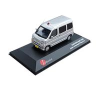 YCNXEB 1 43 for Daihatsu HIJET 2009 Simulation De Voiture De Police Japonaise Modèle De Voiture en Alliage Collection Adulte Jouet Cadeau Artisanat Répliques Miniatures