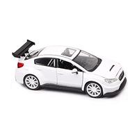 YCNXEB for Subaru WRX STI 1 24 Véhicule Tout-Terrain Course Alliage Voiture Modèle Adulte Collection Décoration Cadeau Répliques Miniatures