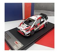 YCNXEB pour Toyota Yaris GAZOO 2019 WRC N ° 8 1 43 Simulation Alliage Voiture De Course Modèle Artisanat Décoration Cadeau Répliques Miniatures