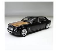 YCNXEB Simulation 1 18 pour La Collection De Véhicules Moulés sous Pression Modèle Voiture Luxe en Alliage Fantôme Rolls-Royce Répliques Miniatures(Noir)