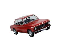 YCNXEB Voiture Miniature 1/18 pour BMW 1602 Verona 1971 Rouge Alliage Modèle Métal Jouet Voiture Kit Cadeau Décoration Collection Répliques Miniatures