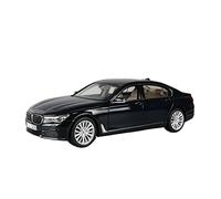YCNXEB Voiture Miniature 1 18 pour BMW 750Li Bleu Noir Alliage Moulage sous Pression Statique Modèle Voiture Artisanat Collection Hommes Cadeau Répliques Miniatures