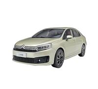 YCNXEB Voiture Miniature 1 18 pour Dongfeng Émaillé Doré Sega C4 Alliage Moulage Pression Statique Modèle Voiture Artisanat Collection Cadeau Répliques Miniatures