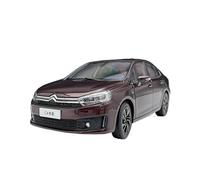 YCNXEB Voiture Miniature 1 18 pour Dongfeng Sega C4 Brun Rouge Alliage Moulage Pression Statique Modèle Voiture Artisanat Collection Affichage Répliques Miniatures