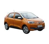 YCNXEB Voiture Miniature 1:18 pour Le Véhicule Tout-Terrain Électrique Pur Guo Zhijun GC1 Envoyer Un Ami Ornement Statique Cadeau d'anniversaire Répliques Miniatures(Orange)