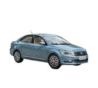 YCNXEB Voiture Miniature 1:18 pour Volkswagen 2017 Nouvelle Santana Voiture Sport Miniature Véhicule Simulation Cadeau Affichage Collection Décoration Répliques Miniatures(Bleu)