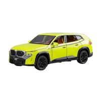 YCNXEB Voiture Miniature 1 32 pour BMW XM SUV Alliage Modèle Voiture Moulé sous Pression Métal Véhicule Tout-Terrain Son Lumière Objets Collection Cadeaux Répliques Miniatures(Vert)