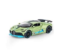 YCNXEB Voiture Miniature 1 32 pour Bugatti DIVO Super Modèle De Voiture De Sport en Alliage Moulé sous Pression avec Jouets Lumineux Et Sonores Répliques Miniatures(Vert)