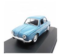 YCNXEB Voiture Miniature 1 43 Fit for Renault Dauphine Bleu Alliage Statique Modèle Simulation Véhicules Adulte Collection Affichage Répliques Miniatures