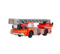 YCNXEB Voiture Miniature Kit De Modèle De Véhicule De Sauvetage en Alliage 1/43 pour Iveco Magirus DLK Idea Camion De Pompiers Camion À Échelle Moulé sous Répliques Miniatures