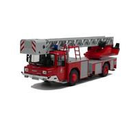 YCNXEB Voiture Miniature Kit De Véhicule De Sauvetage en Alliage 1/43 Modèle pour Camion De Pompiers Iveco Magirus DLK Échelle Voiture Moulée sous Pression Répliques Miniatures