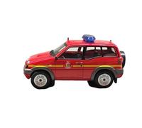 YCNXEB Voiture Miniature Modèle De Camion De Pompiers en Alliage Terrano II France 1/43 2004, Jouet De Simulation, Ornements De Voiture Répliques Miniatures
