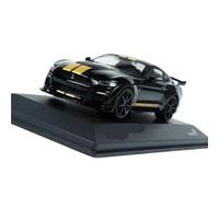 YCNXEB Voiture Miniature Modèle Réduit en Alliage Shelby Mustang GT500 Noir 2020 À L'échelle 1 43, Jouet pour Enfants, Collection Cadeau Répliques Miniatures