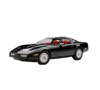 YCNXEB Voiture Miniature Modèle Voiture en Métal Chevrolet Corvette C4 1986 Édition Spéciale Échelle 1:18 Collection Finie Affichage Répliques Miniatures(Noir)