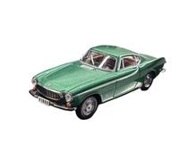 YCNXEB Voiture Miniature Véhicule De Collection en Alliage 1/43 pour Volvo P1800, Imitation d'une Vraie Berline, Deux Couleurs Disponibles Répliques Miniatures(Vert)