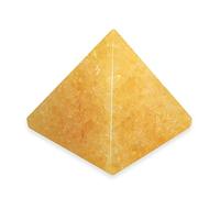 YCO2 Mini pyramide en calcite orange