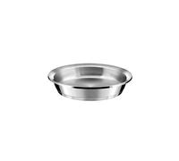 CUISINOX - Ycône - Poêle 24 cm tout inox - Fond thermo diffuseur - Compatible tous feux dont induction - Acier Inoxydable 18/10 - Finition miroir - Inox - Sans PFOA, PTFE, PFAS