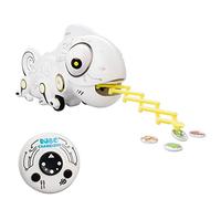 YCOO by Silverlit - Jouet Robot Caméléon Radiocommandé + 4 Insectes en Métal - 28 cm - Attrape Les Insectes Grâce à sa Langue Magnétique et Change de Couleur