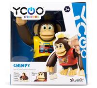 Ycoo by Silverlit - Robot - Chimpy le Singe - Se déplace Comme Un Vrai Singe - 4 Looks A Collectionner - Jouet de 15 cm