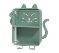 YCOVSFP Bibliothèque Créative À 2/3 Couches, Présentoir Au Sol Indépendant, Support De Rangement Simple for La Maison, Gain De Place, Adapté Au Salon De La Chambre des Enfants(Green,2 Layers)