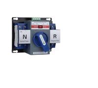 YCQ3B/2P 50/60Hz ATS Dual Power Automatic Transfer Switch Din Rail 63A Selector Switches Generator Part NWPNLXEA