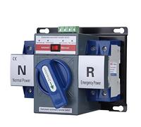YCQ3B-63 2P 50/60Hz ATS double puissance commutateur de transfert automatique Rail Din 63A commutateurs de sélecteur partie de générateur