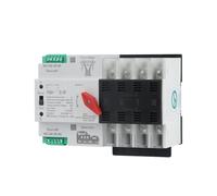 YCQ4-100R 2P/4P rail ATS double puissance commutateur de transfert automatique 63A/100A AC230V dispositif de commutation d'alimentation à découpage(4P,100A)