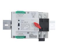 YCQ4-100R/2P monophasé Din Rail ATS 220V double puissance transfert automatique commutateurs de sélecteur électrique sans interruption commutateur d'air
