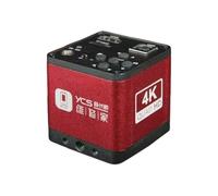 YCS Caméra de Microscope Industriel 4K, Caméra Haute Résolution pour Microscope Stéréo Trinoculaire, Soudure de PCB